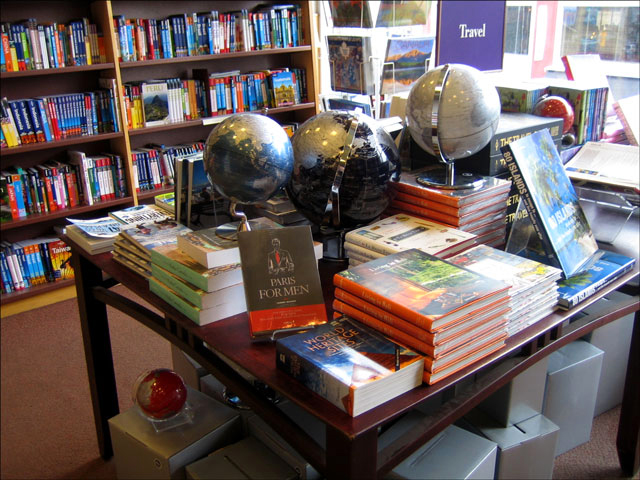bookstore-travel-section