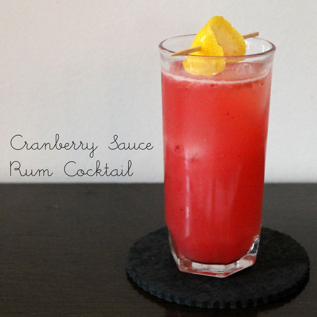 Homemade Cranberry Sauce and a Cocktail Loulou Downtown