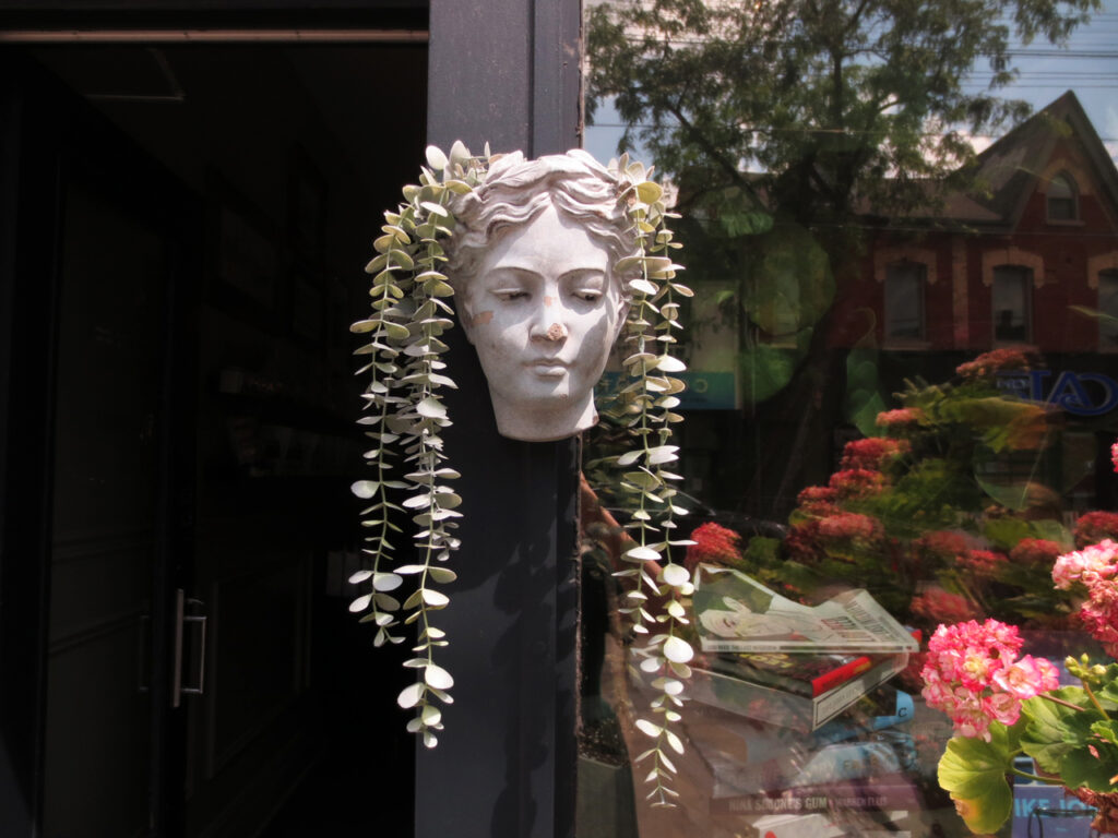 Shopping for Beads on Queen Street West