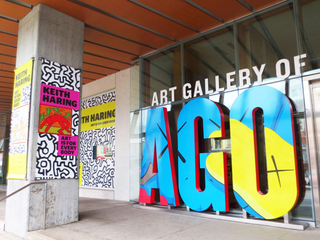 at the ago toronto art gallery of ontario for keith haring art is for everybody temporary exhibition 1024x768